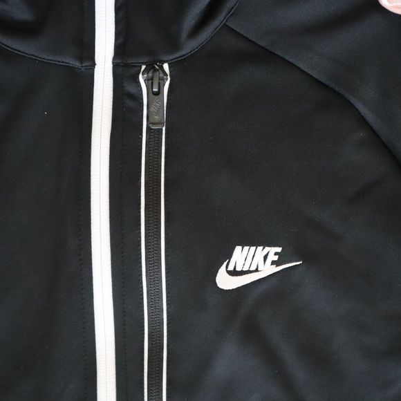 Nike DA0003 010 Men's Sz XL Black/White Sportswear N98 Tribute Full Zip Jacket - Picture 4 of 8